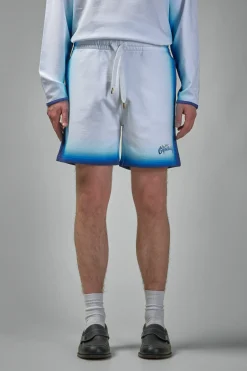 Casablanca Spray Dye Gradient Faded Logo Sweatshorts - LABELS