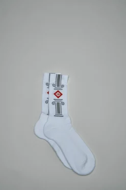 Casablanca Unisex Printed Socks - LABELS