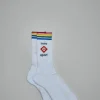 Casablanca Unisex Printed Socks - LABELS
