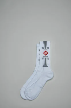 Casablanca Unisex Printed Socks - LABELS