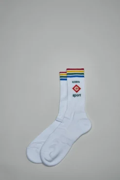 Casablanca Unisex Printed Socks - LABELS
