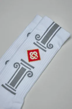 Casablanca Unisex Printed Socks - LABELS