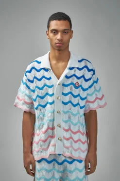 Casablanca Wave Shirt - LABELS