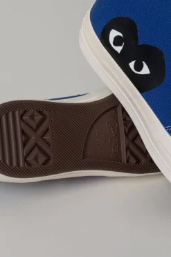 CDG Play High Sneakers blue - LABELS
