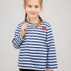 CDG Play Kids T-shirt blue - LABELS
