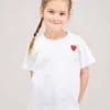 CDG Play Kids T-shirt Knit white - LABELS