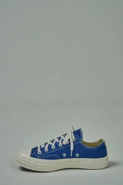 CDG Play Low Sneakers blue - LABELS