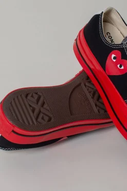 CDG Play Low Top Red Sole black - LABELS