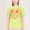 CDG Play Shirt green Polkadot - LABELS