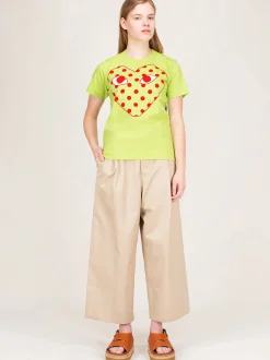 CDG Play Shirt green Polkadot - LABELS