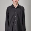 Classic Shirt with Net Insert, black dark grey - LABELS