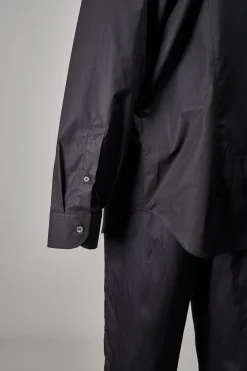 Classic Shirt with Net Insert, black dark grey - LABELS