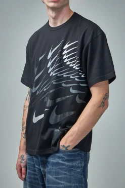 Comme des Garçons BLACK Nike Edition Swoosh T-Shirt - LABELS