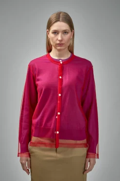 Comme des Garçons Layered Cardigan - LABELS
