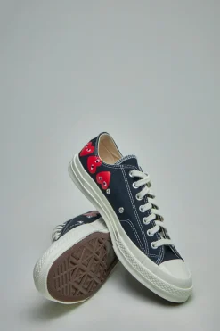 Comme des Garçons Multi Heart Low Top - LABELS