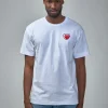 Comme des Garçons PLAY T-Shirt Metalstone Metalstone Heart - LABELS