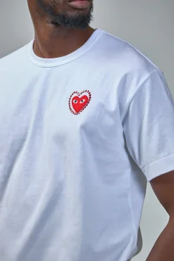 Comme des Garçons PLAY T-Shirt Metalstone Metalstone Heart - LABELS