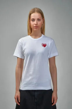 Comme des Garçons PLAY T-Shirt Metalstone Metalstone Heart - LABELS