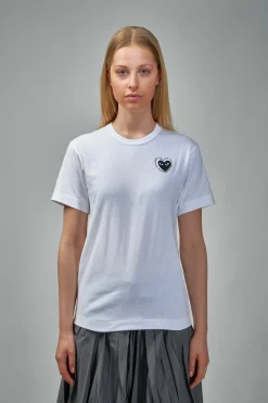Comme des Garçons PLAY T-Shirt Metalstone Metalstone Heart - LABELS