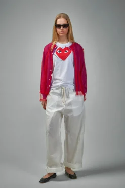 Comme des Garçons PLAY T-Shirt Logo Stud Stud Print - LABELS