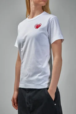 Comme des Garçons PLAY T-Shirt Metalstone Metalstone Heart - LABELS