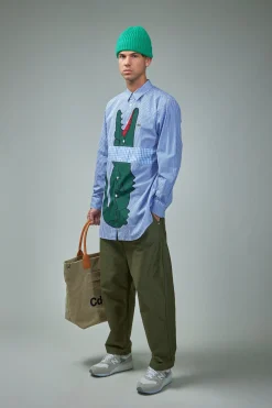 Comme des Garçons Shirts Men Shirt Woven Check - LABELS