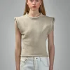 Courrèges Cropped Sleeveless Sweater - LABELS
