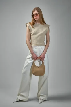 Courrèges Cropped Sleeveless Sweater - LABELS