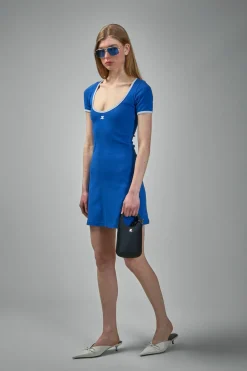 Courrèges Holistic Contrast Mini Dress - LABELS