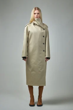 Courrèges Oblique Trench Coat - LABELS