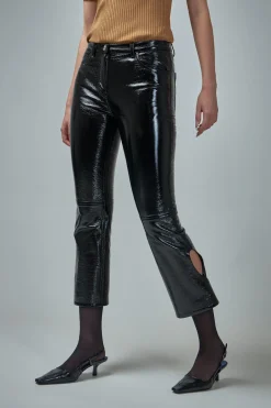 Courrèges Reversed Vinyl Pants - LABELS