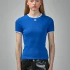 Courrèges Signature Contrast T-Shirt - LABELS