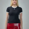 Courrèges Signature Contrast T-Shirt - LABELS