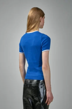 Courrèges Signature Contrast T-Shirt - LABELS