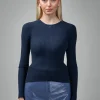 Courrèges Sweater Lingerie Strap Rib Knit - LABELS