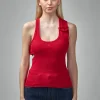 Courrèges Tank Top Double Buckle 90's Rib - LABELS