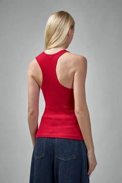 Courrèges Tank Top Double Buckle 90's Rib - LABELS