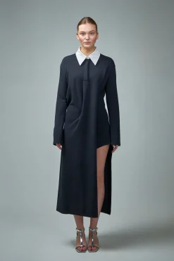Courrèges Twist Cotton Polo Dress - LABELS