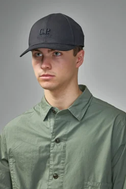 C.P. Company Chrome-R Logo Cap - LABELS
