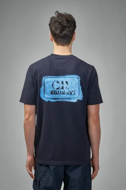 C.P. Company Front and Back Logo T-Shirt - LABELS