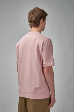 C.P. Company Light Fleece Short Sleeve Sweatshirt - LABELS