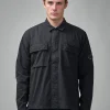 C.P. Company Organic Gabardine Full Zip Overshirt - LABELS