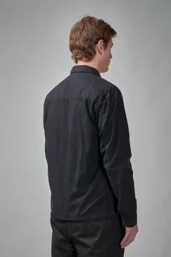 C.P. Company Organic Gabardine Full Zip Overshirt - LABELS