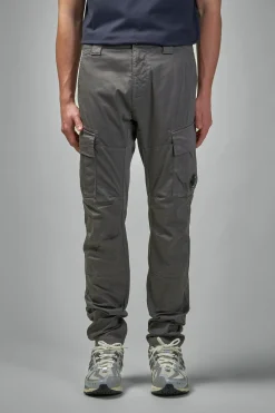 C.P. Company Stretch Sateen Cargo Lens Pants - LABELS