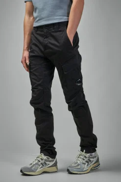 C.P. Company Stretch Sateen Cargo Lens Pants - LABELS