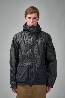 C.P. Company Taylon L Mixed Hooded Jacket - LABELS