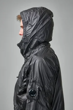 C.P. Company Taylon L Mixed Hooded Jacket - LABELS