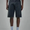 Daily Paper Laser Monogram Denim Shorts - LABELS