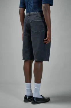 Daily Paper Laser Monogram Denim Shorts - LABELS
