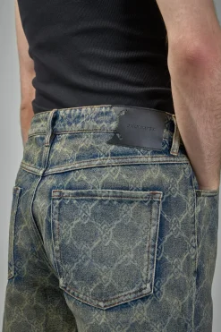 Daily Paper Shield Laser Washed Jeans - LABELS